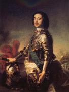NATTIER, Jean-Marc Portrait of Peter the Great Sweden oil painting artist